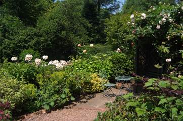 The cottage is cared for as deeply as the garden - a beautiful property which is beautifully looked after.