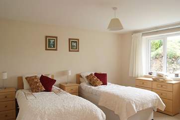 One of the twin bedrooms (Bedroom 3).