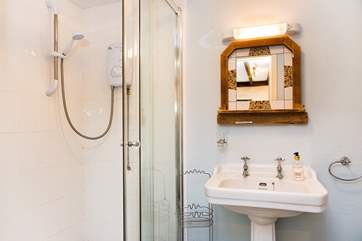 The en suite shower-room to Bedroom 1.