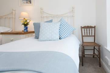 The twin bedroom.