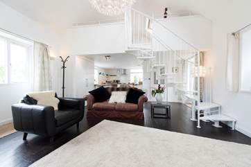 The spacious sitting-area.