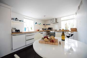 The kitchen-diner.