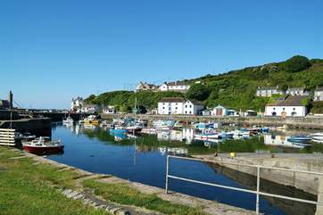 Porthleven's scenic harbour.