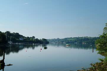 You can walk or cycle along the creekside to Penpol.