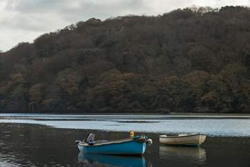 Lovely views across the creek.