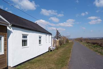 Sea Cottage is in a unique position with direct access to the beach and the Tarka Cycle Trail.