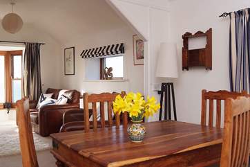 The first floor dining-area.