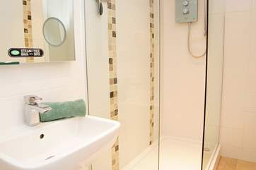 The ground floor shower-room.