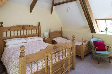 Bedroom 3 has a double and single bed.