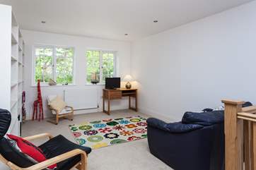The lovely Owners have created a very comfy snug area on the landing.
