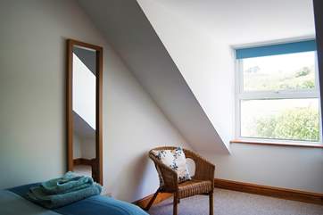 The first floor single bedroom.