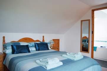 The double bedroom on the first floor.