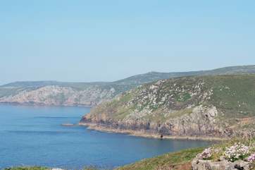 Portheras Cove is nearby.