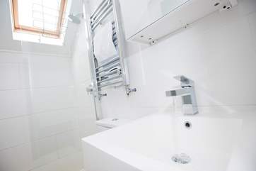 The modern shower-room.