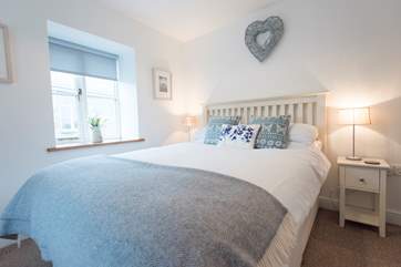The comfortable bedroom.