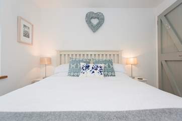 The bedroom.