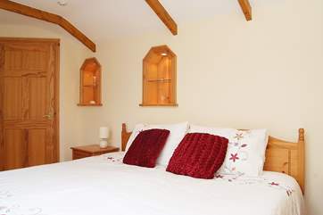 Enjoy the luxury of the 6' super-king size bed.