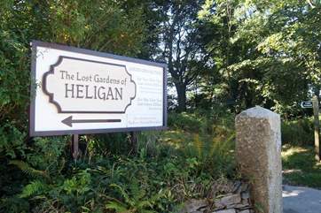 The Lost Gardens of Heligan are a ten minute drive away, definitely worth a visit.