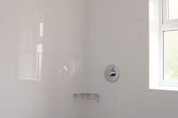 The spacious wet-room is ideal for everyone, and especially for those with restricted mobility.