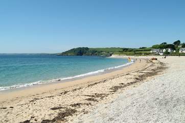Another of Falmouth's beaches - Gyllyngvase - has a renowed bistro cafe right on the sand.