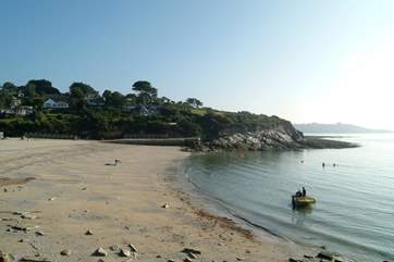 Falmouth's third sandy beach, Swanpool.