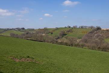 The farm is surrounded by lovely countryside, with the wilds of Exmoor a few miles away.