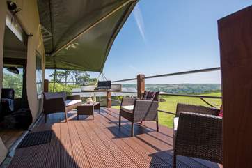 Read a book in the sunshine on the deck - bliss.