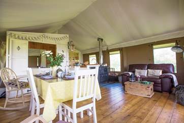 Sit round the table over a meal and enjoy some quality time together.