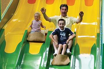 Little children and big kids will enjoy the fun rides!