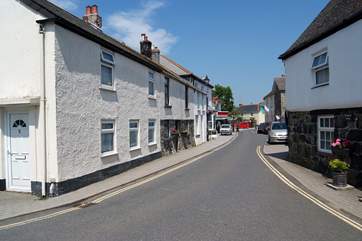 It is only a few yards to the nearest village shop.
