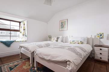 The pretty twin bedroom (Bedroom 2).