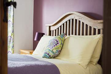 The Owners have chosen colours and fabrics which compliment the natural materials.