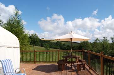 Sit back, relax, enjoy the view and soak up the sun!