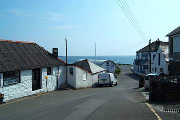 The friendly village pub is only a few yards away, beside the car park on Dolor Point.