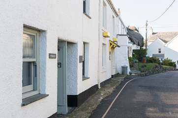 Penhaven sits on one of the little lanes just behind the harbour.