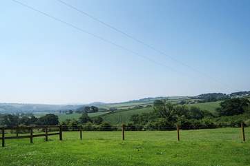 The views down into Cornwall are gorgeous.