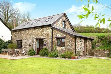 The charming Carzantic Chapel Barn.