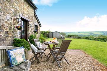 Al fresco dining is a must.