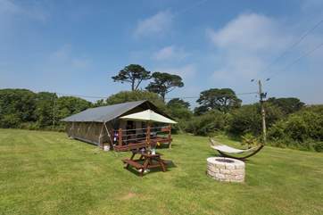 A fantastic setting for a truely memorable glamping holiday.