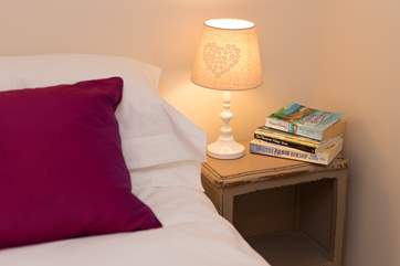 Pile up the holiday reading by the bed and enjoy a lie-in.