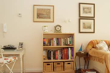 Books, maps and magazines are all provided for your use.