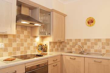 The fully fitted kitchen has everything you could need for your stay.