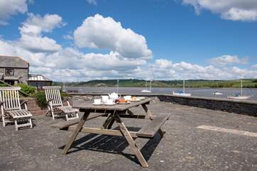 Views up the River Tamar across to Devon.