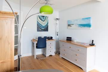 There's even an office area should you need to keep in touch with work or catch up on some revision whilst you are away