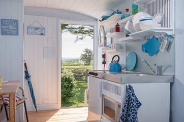 You can even see the sea from your bed!