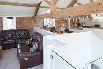 The whole living area.