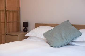 The ground floor double bedroom.