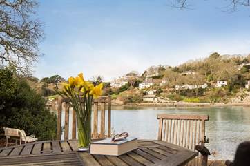 Take a book and sit by the river when the tide is in or out and enjoy the peace and quiet.
