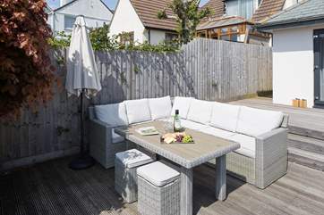 Great patio area, perfect for a spot of dining alfresco.