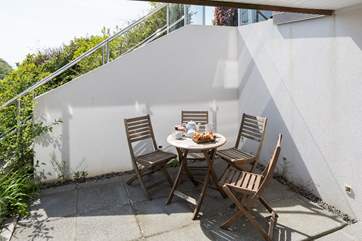 Straight out of your bedroom onto your private patio, the perfect place to treat yourself to a spot of breakfast.